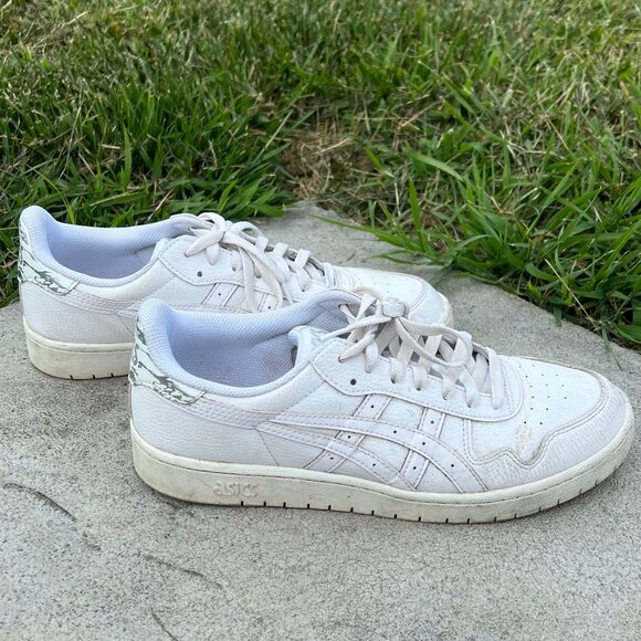 ASICS ortholite women’s running shoes size 11 US, side 9 UK white vintage S125 - Picture 3 of 13